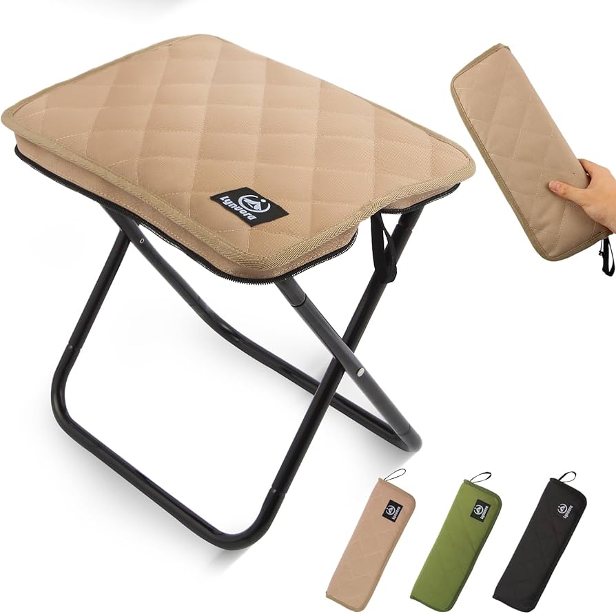 Amazon.co.jp: Lynvora 折りたたみ椅子 サンドベージュ 2025年持ち運び